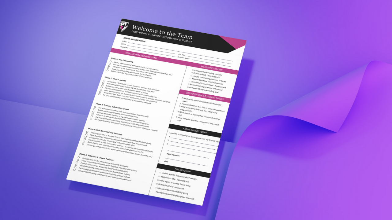 onboarding checklist